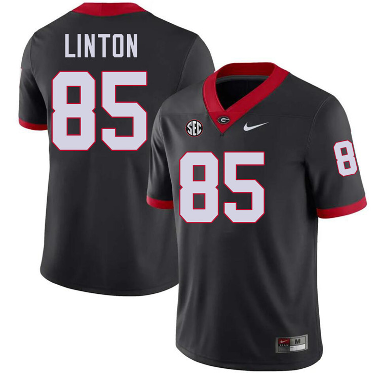 Chase Linton Georgia Jersey,University Of Georgia Bulldogs Football Jersey,Uniforms,Gears-Black